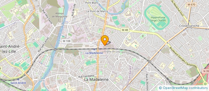localisation de l'entreprise TAEKWONDO CLUB LILLE ST MAURICE à MARCQ-EN-BARŒUL