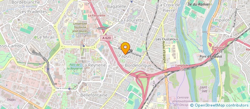 localisation de l'entreprise TAEKWONDO CLUB TOULOUSE 31 à TOULOUSE