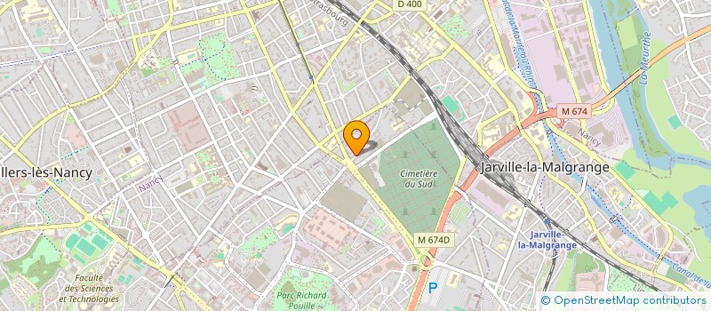 localisation de l'entreprise TAEKWONDO CLUB VANDOEUVRE  VANDUVRE-LES-NANCY