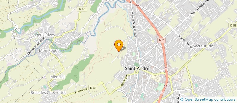 localisation de l'entreprise TAEKWONDO ELITE SAINT ANDRE  SAINT-ANDRE