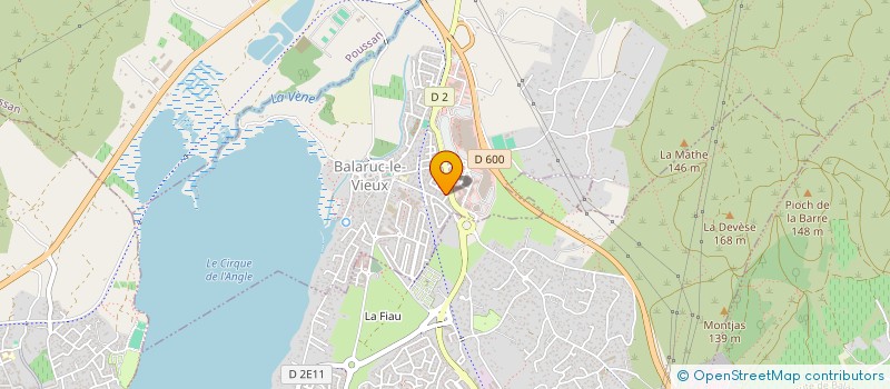 localisation de l'entreprise TAEKWONDO-FIGHTING-CLUB  BALARUC-LE-VIEUX