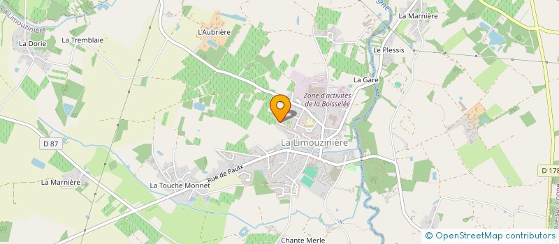 localisation de l'entreprise TAEKWONDO GRAND LIEU  LA LIMOUZINIERE