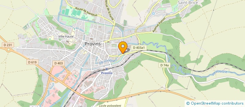 localisation de l'entreprise TAEKWONDO HAPKIDO CLUB DE PROVINS ET ARTS MARTIAUX DIVERS à PROVINS