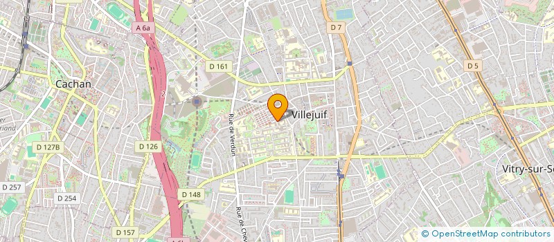 localisation de l'entreprise TAEKWONDO HAPKIDO CLUB DE VILLEJUIF (ET ARTS MARTIAUX DIVERS) à VILLEJUIF