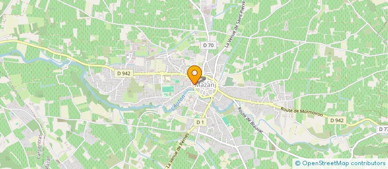 localisation de l'entreprise TAEKWONDO IMPACT 84 à MAZAN