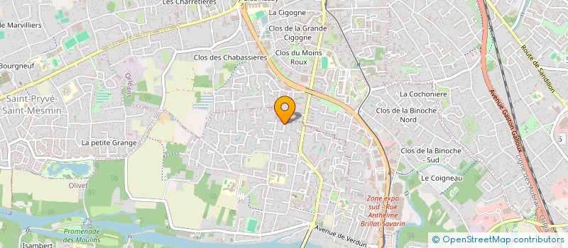 localisation de l'entreprise TAEKWONDO KEUMGANG OLIVET à OLIVET