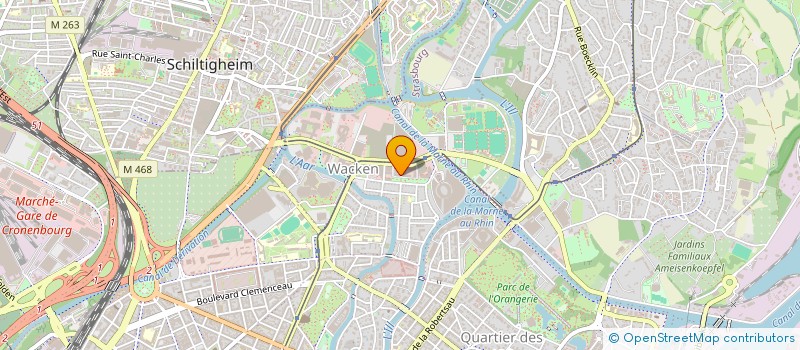 localisation de l'entreprise TAEKY FOOD à STRASBOURG