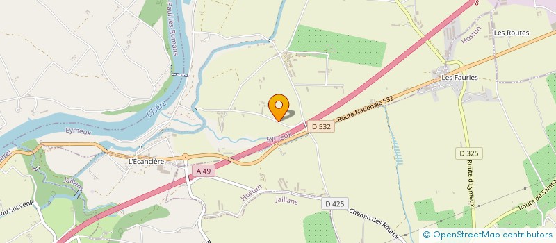 localisation de l'entreprise TAEL  EYMEUX