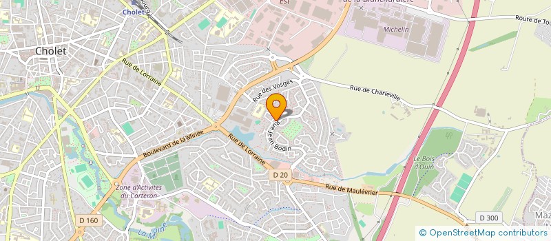 localisation de l'entreprise TAEL à CHOLET