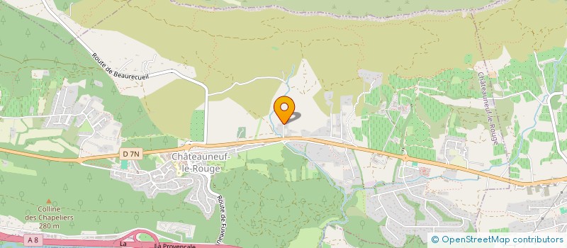 localisation de l'entreprise TAEVIA HOLDING  CHATEAUNEUF-LE-ROUGE