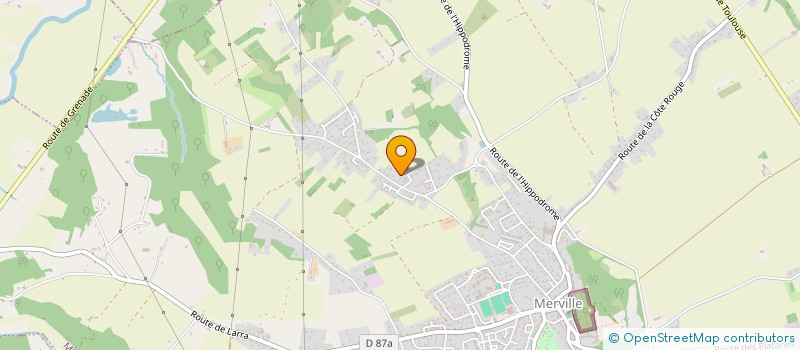 localisation de l'entreprise TAEYMANS  MERVILLE