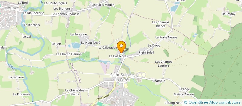 localisation de l'entreprise TAF 35 à CHASNE-SUR-ILLET
