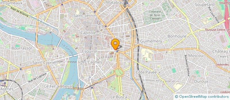 localisation de l'entreprise TAF à TOULOUSE
