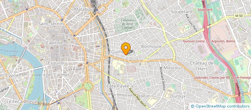 localisation de l'entreprise TAF à TOULOUSE