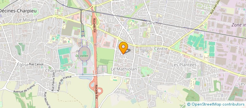 localisation de l'entreprise TAF AMIS  MEYZIEU