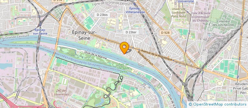 localisation de l'entreprise TAF-IDF à EPINAY-SUR-SEINE