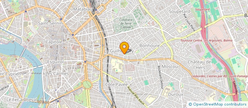 localisation de l'entreprise TAF IMMO à TOULOUSE