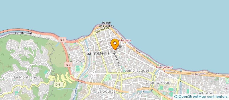 localisation de l'entreprise TAF SPORTS à SAINT-DENIS