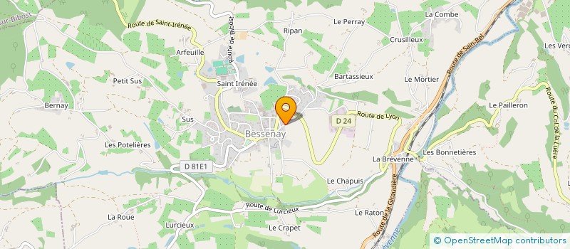 localisation de l'entreprise TAFANI ET FILS  BESSENAY