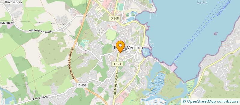 localisation de l'entreprise TAFANI GUERRINI à PORTO-VECCHIO