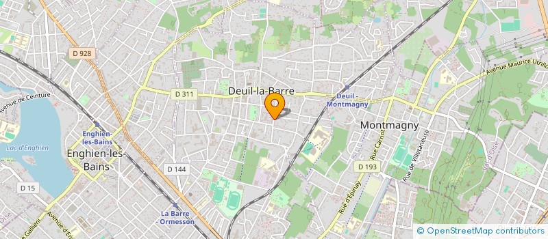 localisation de l'entreprise TAFAT à DEUIL-LA-BARRE