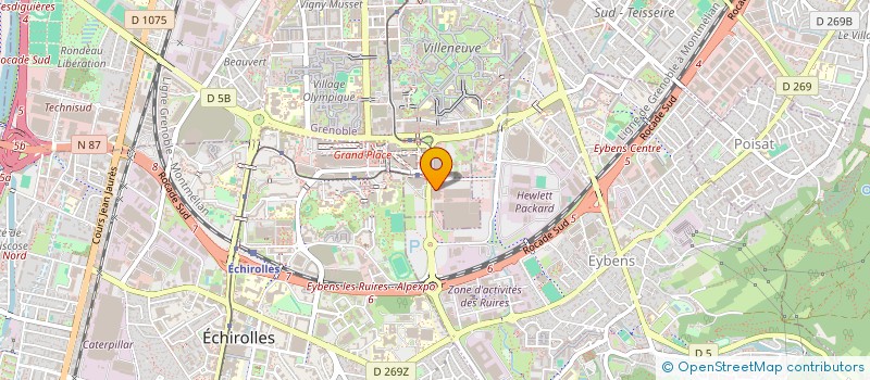 localisation de l'entreprise TAFE TOFON à GRENOBLE