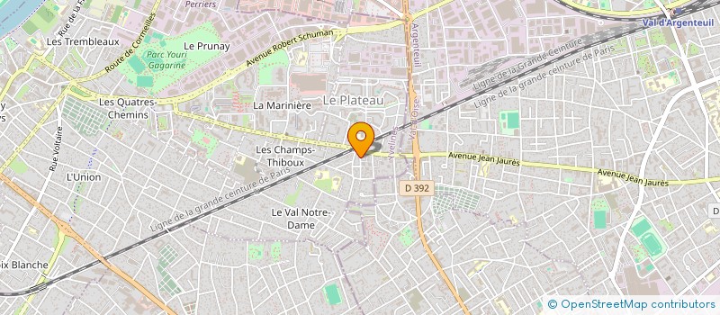 localisation de l'entreprise TAFERRANT  SARTROUVILLE