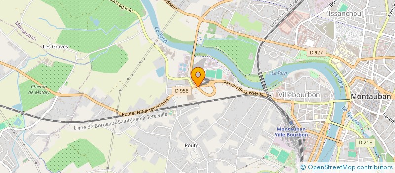 localisation de l'entreprise TAFFANEL PHILIPPE  MONTAUBAN