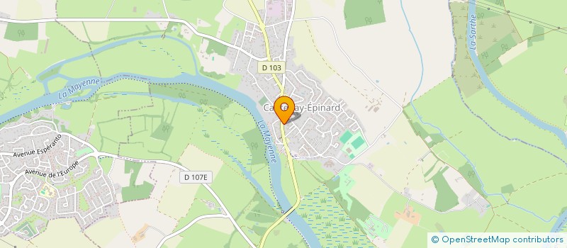 localisation de l'entreprise TAFFETAS PASCHMINA ET CAMELIA à CANTENAY-EPINARD