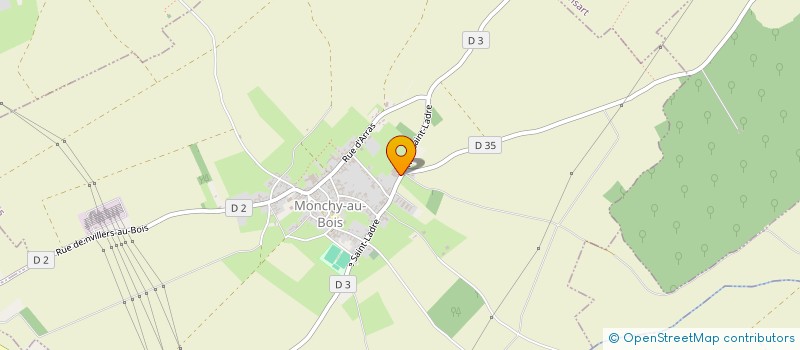 localisation de l'entreprise TAFFIN  MONCHY-AU-BOIS