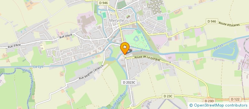 localisation de l'entreprise TAFFIN ANDRE & DEBAECKER YVES à MERVILLE