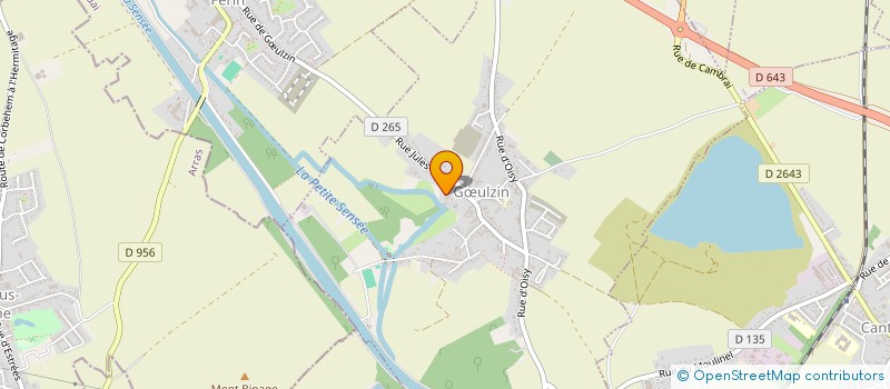 localisation de l'entreprise TAFFIN HEURSEL 1763  GULZIN