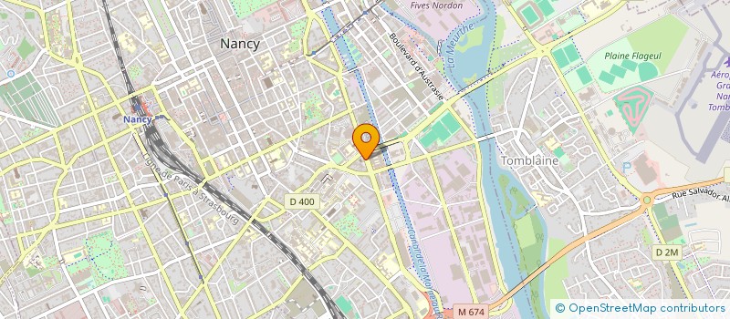localisation de l'entreprise TAFILOR à NANCY