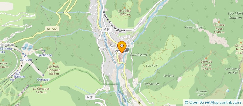 localisation de l'entreprise TAFINI INGIGLIARDI à SAINT-MARTIN-VESUBIE