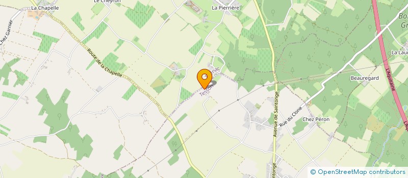 localisation de l'entreprise TAFL  TESSON