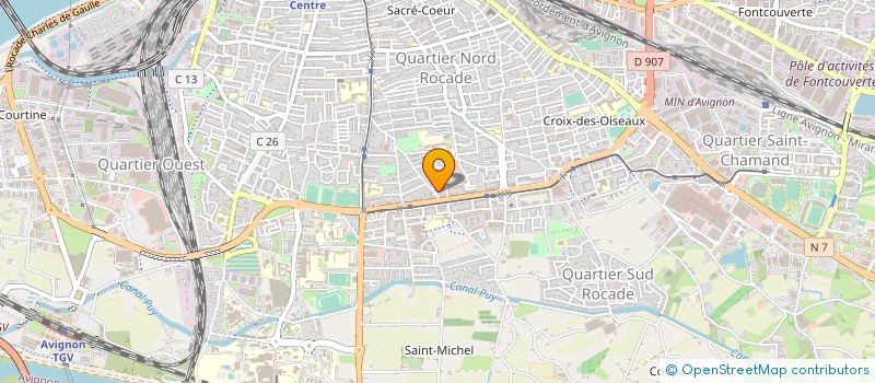 localisation de l'entreprise TAFORALT  AVIGNON