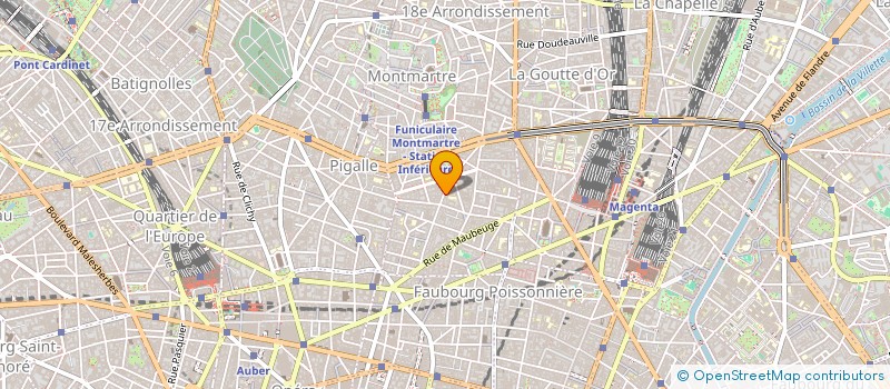 localisation de l'entreprise TAFTA à PARIS