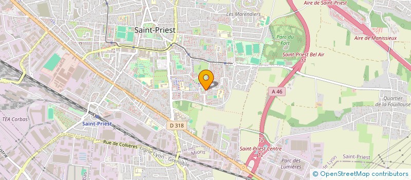 localisation de l'entreprise TAFTAFFRANCE  SAINT-PRIEST