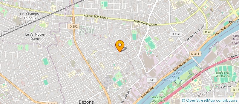 localisation de l'entreprise TAFTIKA'S à BEZONS