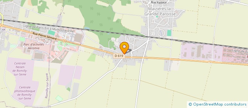 localisation de l'entreprise TAG-3 INVESTISSEMENT  MAIZIERES-LA-GRANDE-PAROISSE