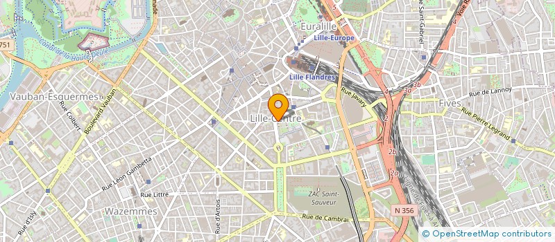 localisation de l'entreprise TAG à LILLE