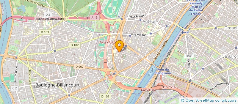 localisation de l'entreprise TAG à VERSAILLES