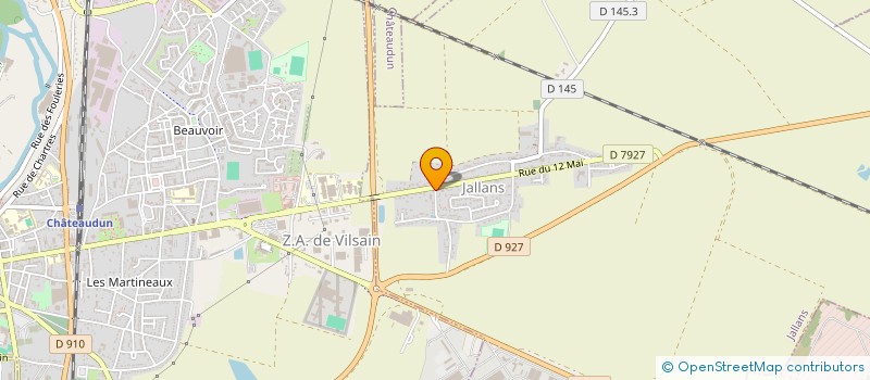localisation de l'entreprise TAG - CPO à JALLANS