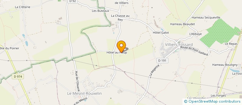 localisation de l'entreprise TAG'ETIQ à VILLIERS-FOSSARD