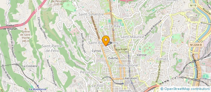 localisation de l'entreprise TAG EXPERTS à NICE