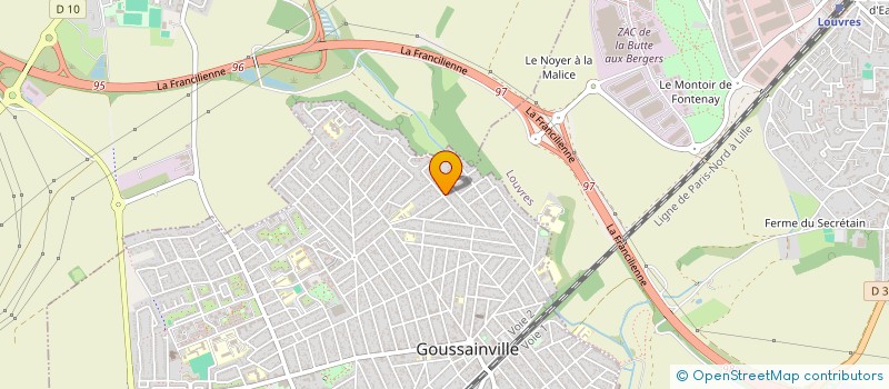 localisation de l'entreprise TAG IMMO à GOUSSAINVILLE