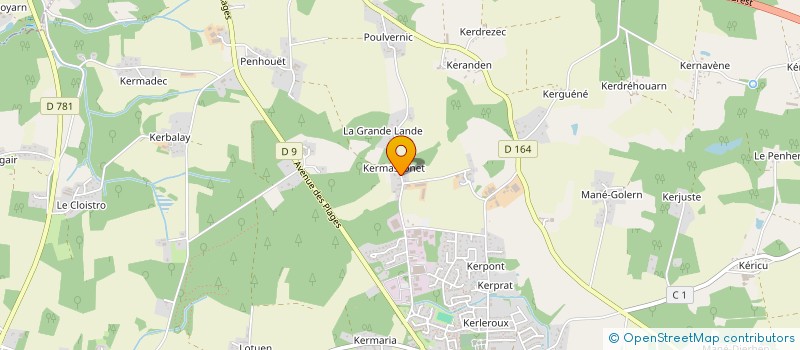 localisation de l'entreprise TAG IMMO à KERVIGNAC