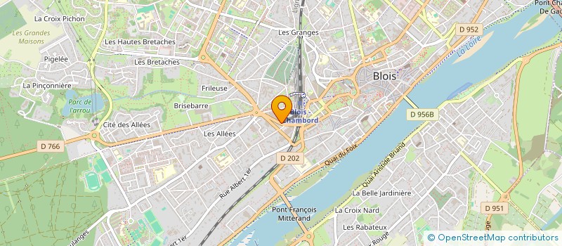 localisation de l'entreprise TAG PHARMA à BLOIS