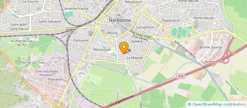 localisation de l'entreprise TAG TACTICAL ASSAULT GROUP  NARBONNE