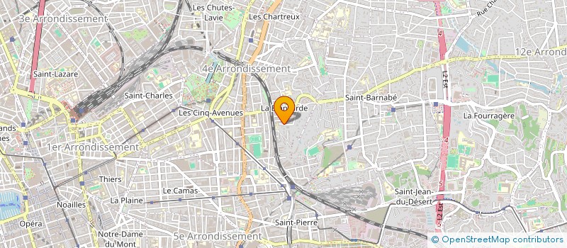 localisation de l'entreprise TAG -THOT ARTS GRAPHIQUES à MARSEILLE